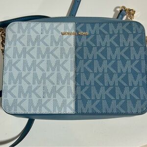 Michael Kors Women’s Blue Crossbody Purse